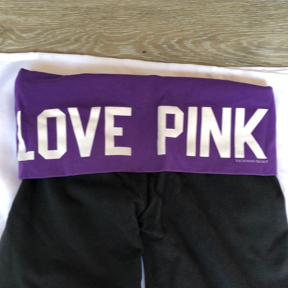 Victoria’s Secret PINK Black Leggings - Picture 4 of 5